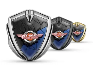 Silicone Emblem Badge Pro Style Stainless Steel